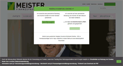 Desktop Screenshot of finanzmeister.com